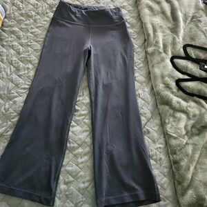 Athleta Girl Dark Blue/black  Flare Capri Leggings Size 8/10